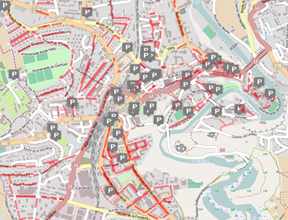 intelligent parking system web interface